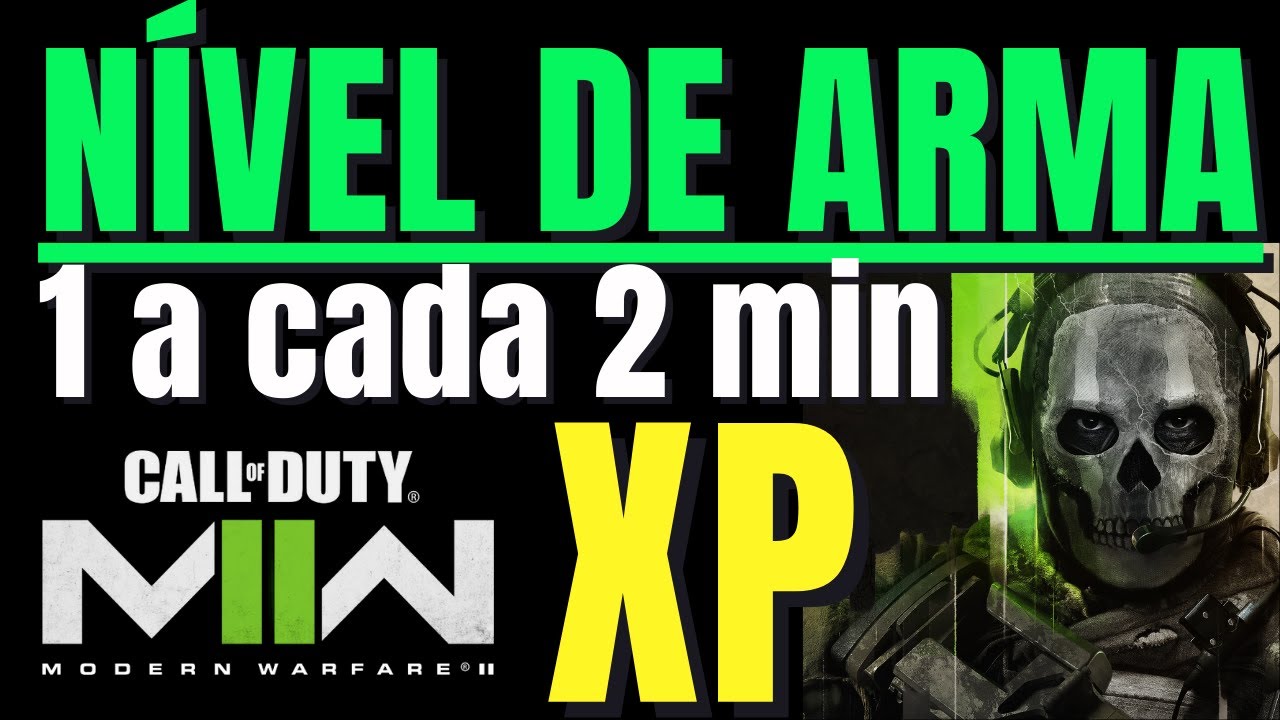 🚨🚨COMO SUBIR DE NÍVEL DE ARMA MAIS RÁPIDO NO CALL OF DUTY MODERN WARFERER 2? Faça isso hoje ainda 🚨🚨