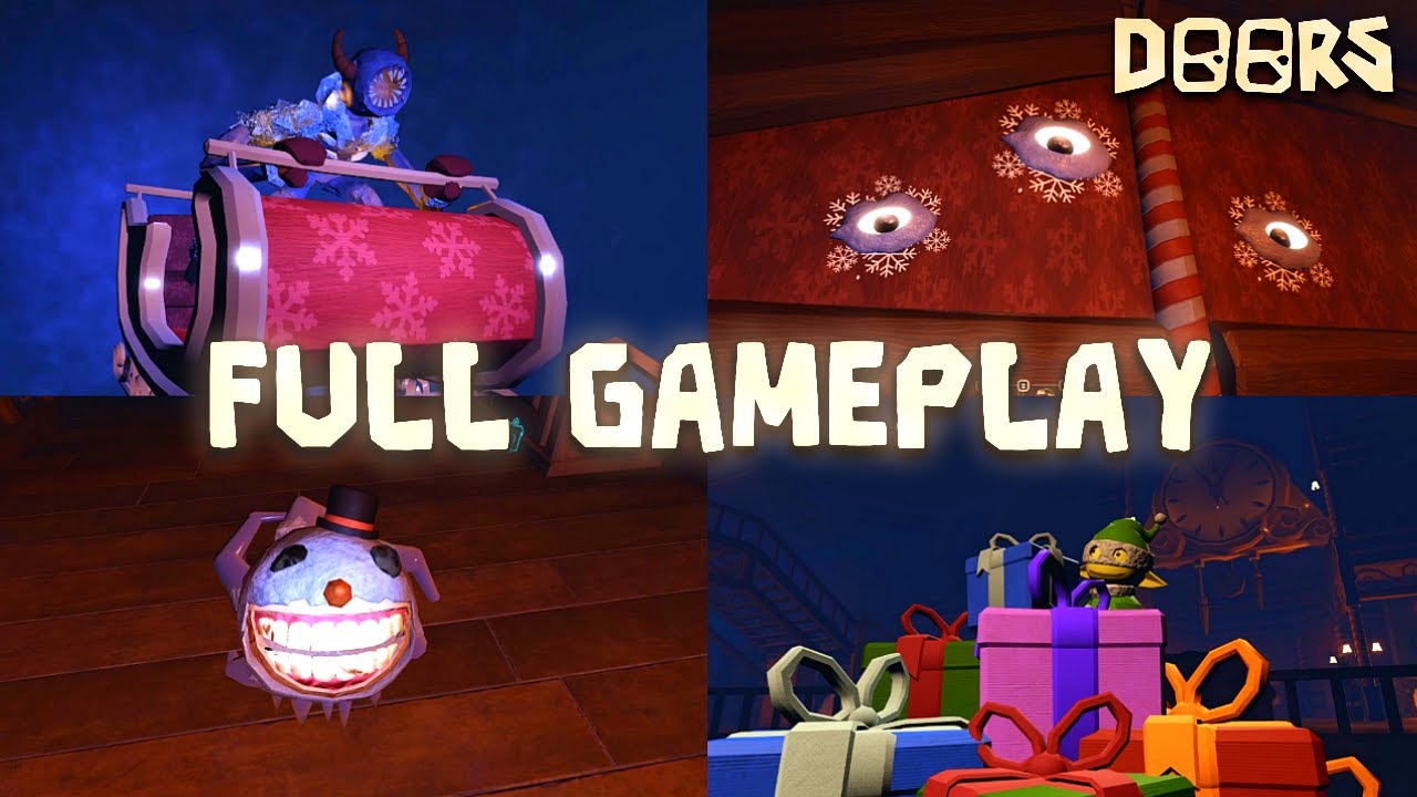 DOORS NEW CRINGLE'S WORKSHOP EVENT is HERE | Doors Cringle's Workshop Update Full Gameplay #doors