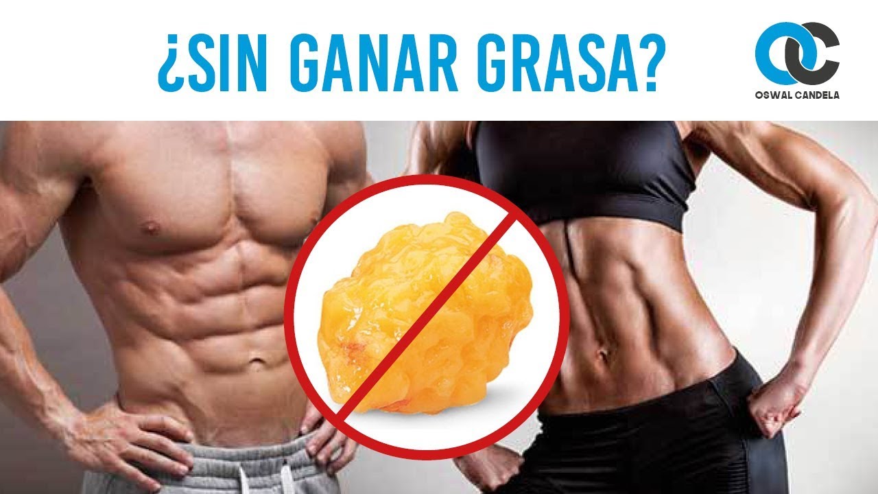 Aumentar masa muscular sin grasa