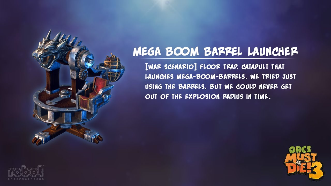 [OMD!3] Mega Boom Barrel Launcher - First Look!