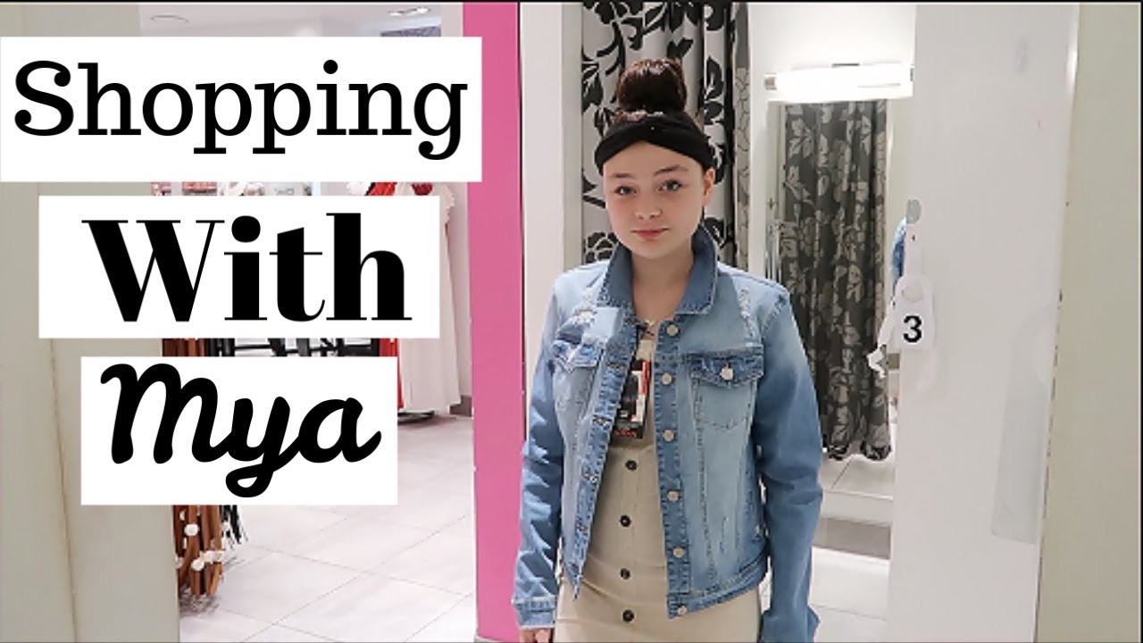 Shopping Vlog at the Mall With Mya | Teen Shopping Vlog