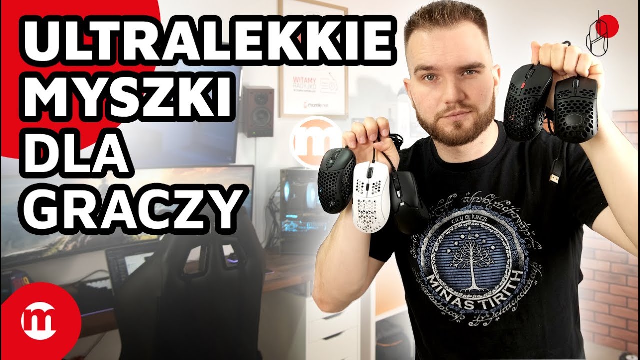 Przegląd ULTRALEKKICH MYSZEK dla GRACZY 🖱