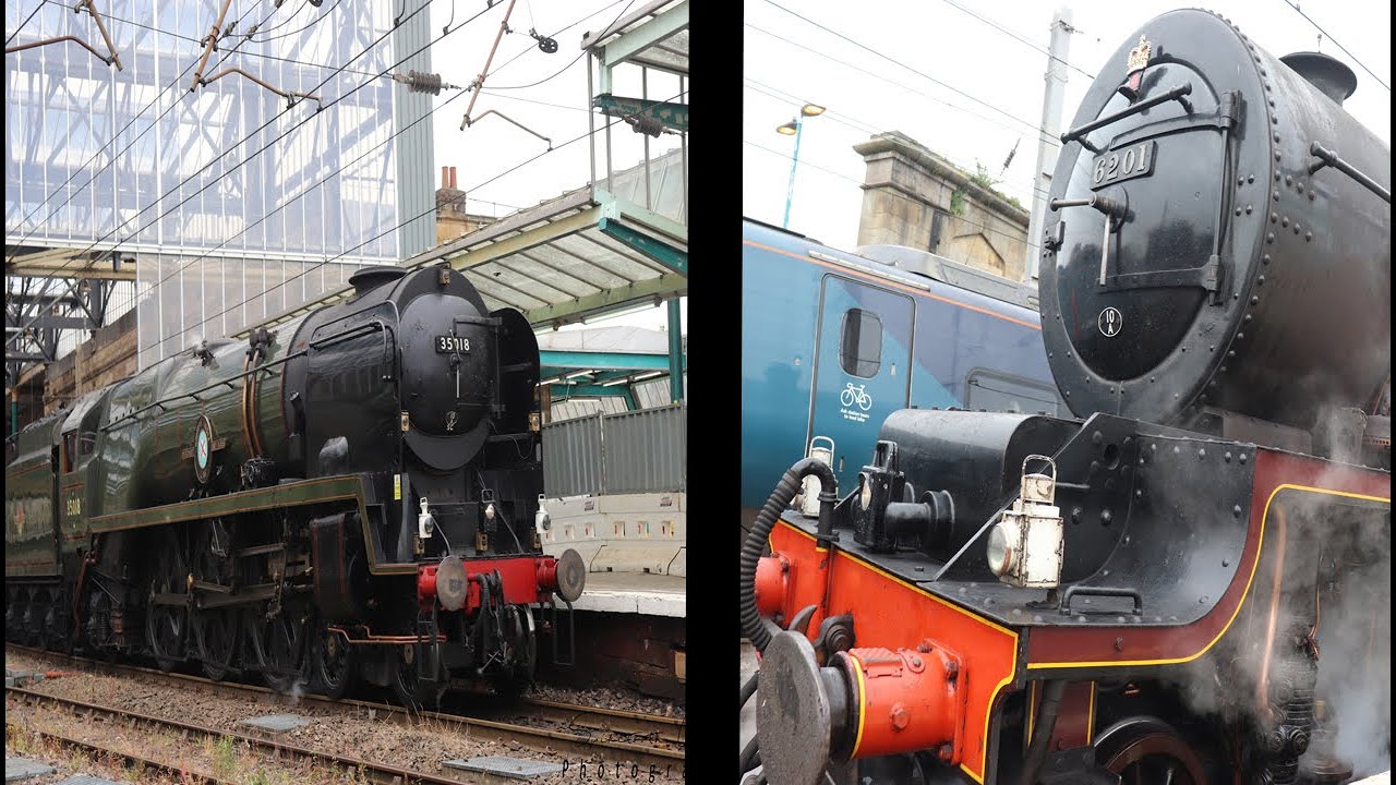 35018 British India Line and 6201 Princess Elizabeth 26.6.21