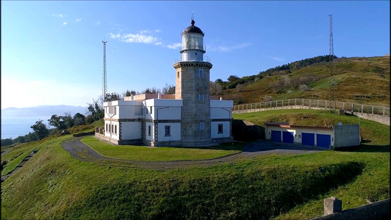 Faro Matxitxako  Pais Vasco phantom 4 pro 1080p