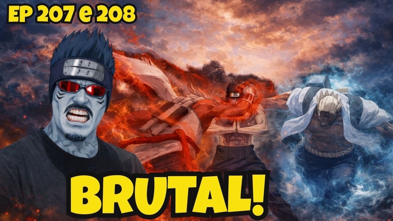 KILLER BEE vs KISAME - Episódios 207 e 208 - SNOPEY assistindo NARUTO SHIPPUDEN