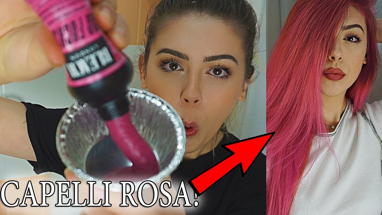 MI FACCIO I CAPELLI ROSA! DA SOLA A CASA...! disastro?