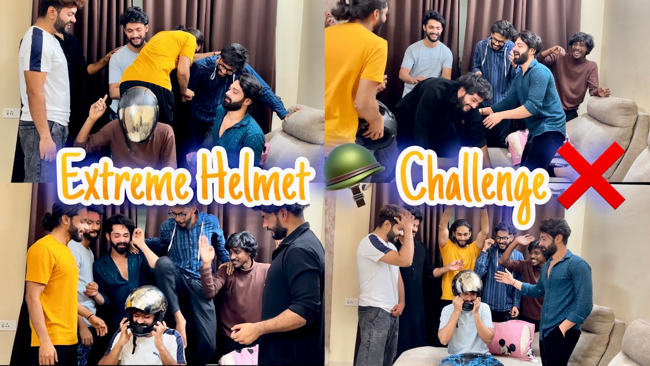 Extreme Helmet Challenge ❌| Part-2 | Cheating With Fokats | Abresh & Zeeshan