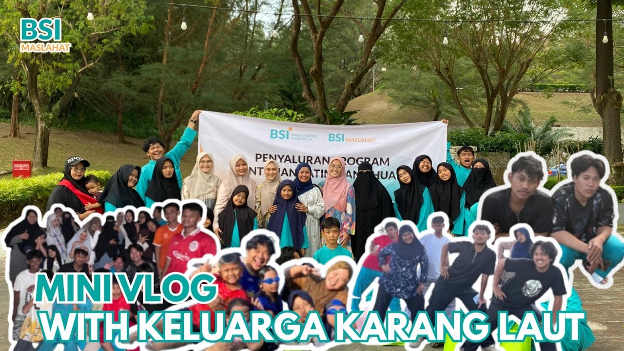 MINI VLOG KELUARGA KARANG LAUT 