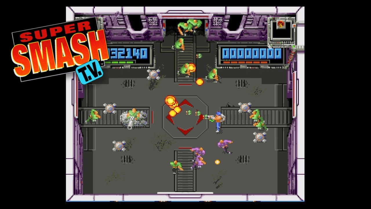 Super Smash TV (SNES) Gameplay & Quick Review