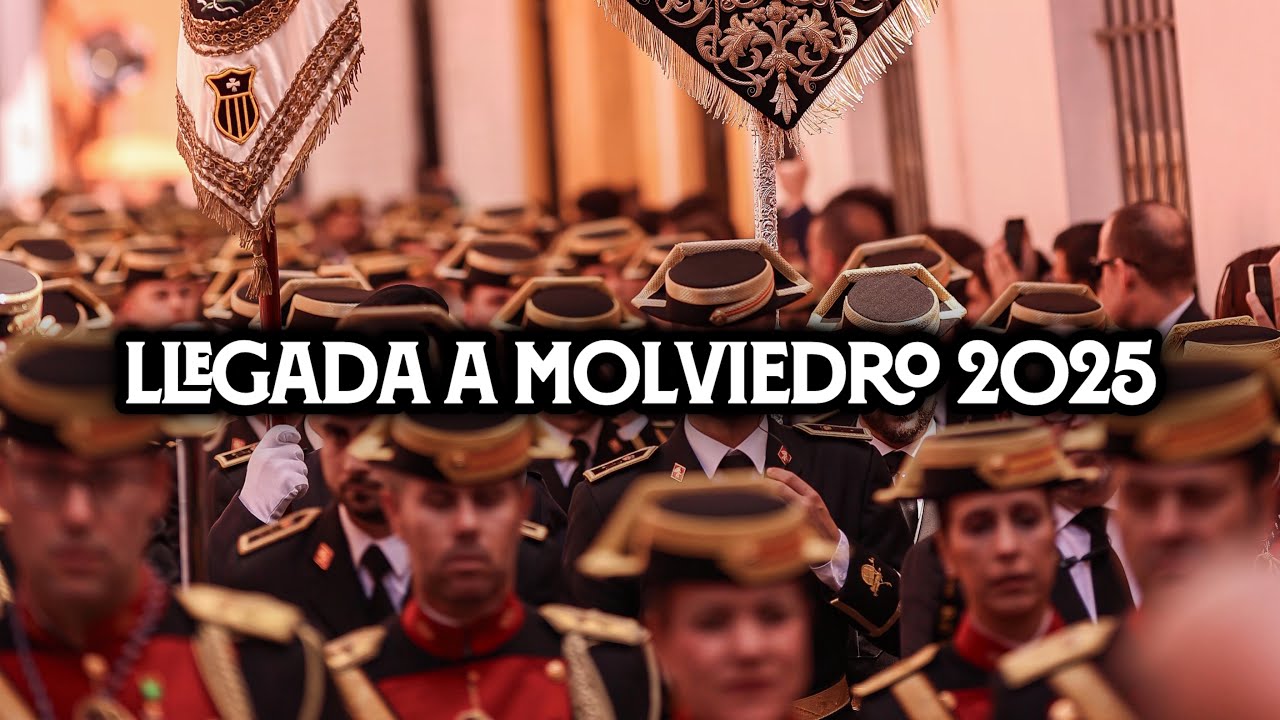 [4K] LLEGADA A MOLVIEDRO 2025 | Virgen de los Reyes | Bajo Palio Caridad