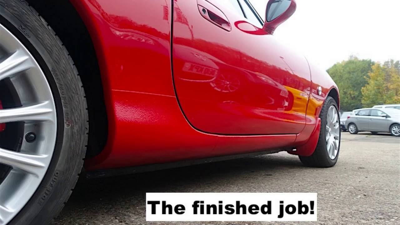 Mazda MX 5 Restoration of a Rusty Rear Sill (www.mx5city.com)
