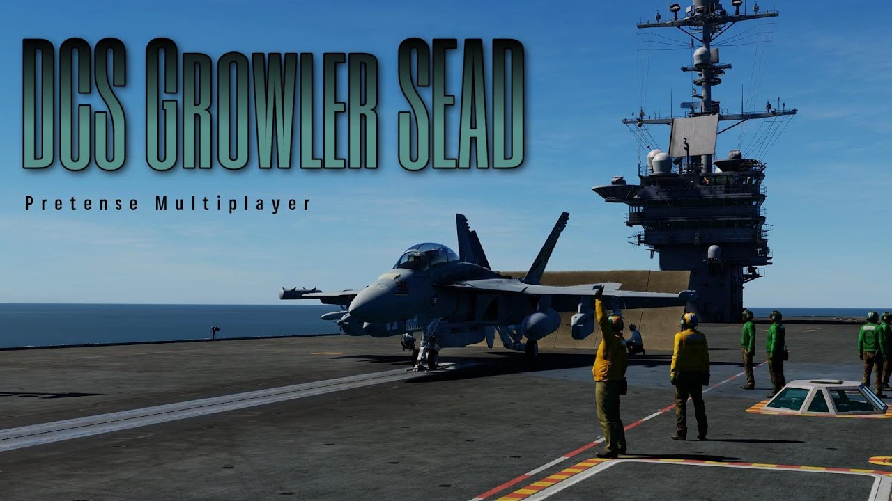 EA-18G Growler Pretense SEAD | DCS Multiplayer