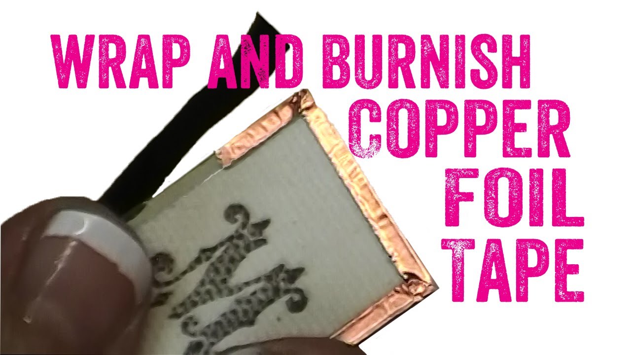 How to Use Copper Foil Tape on Glass Pendant