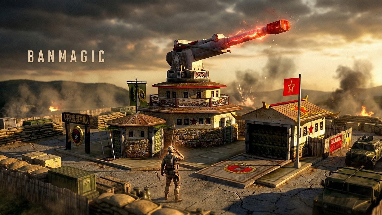 Китай сломан? 🛡️ Тестирование гигантской пушки в моде Generals Remix.