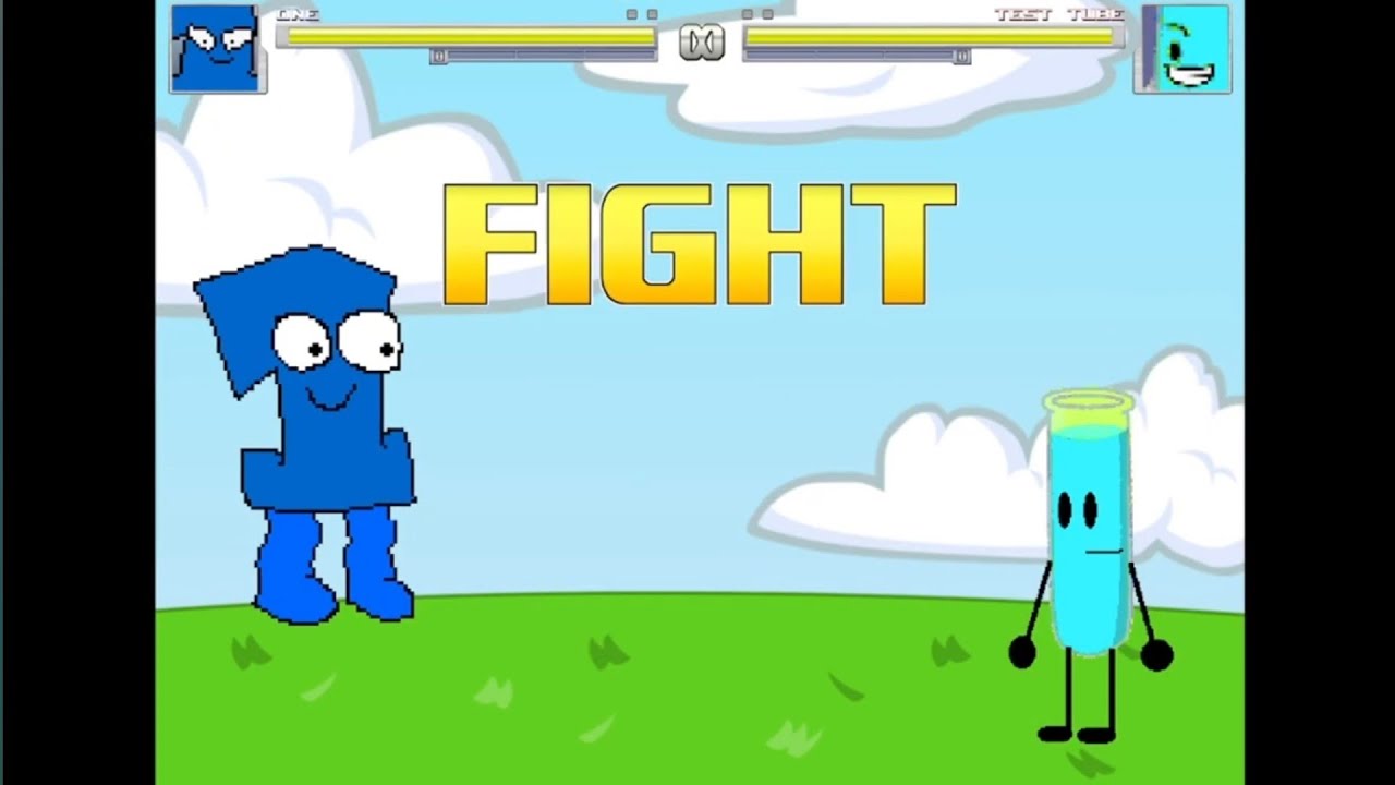 One vs. Test Tube | BFDI x Inanimate Insanity 2026 M.U.G.E.N Tournament | R1B1