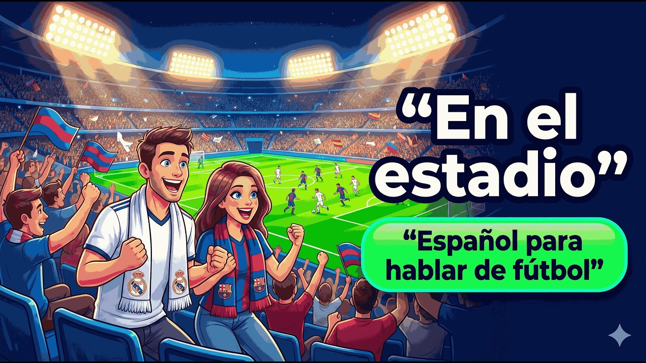 Experience a Legendary Football Rivalry in Spanish I Spanish Podcast