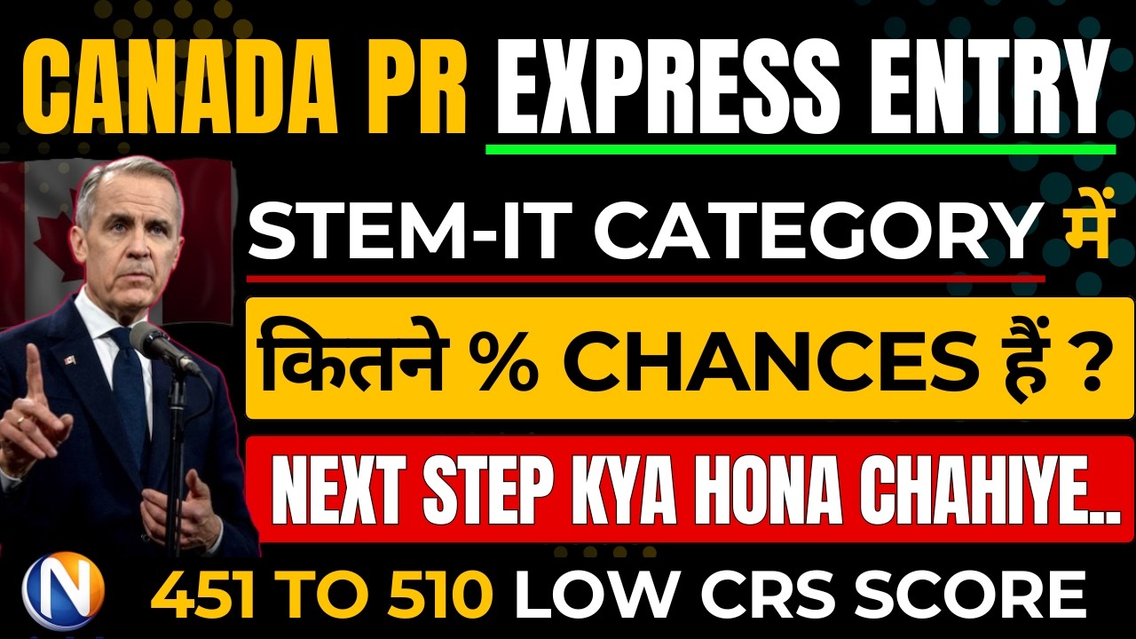 Canada Express Entry STEM Category PR Chances & Low CRS Score Predictions | Canada STEM Draw 2026
