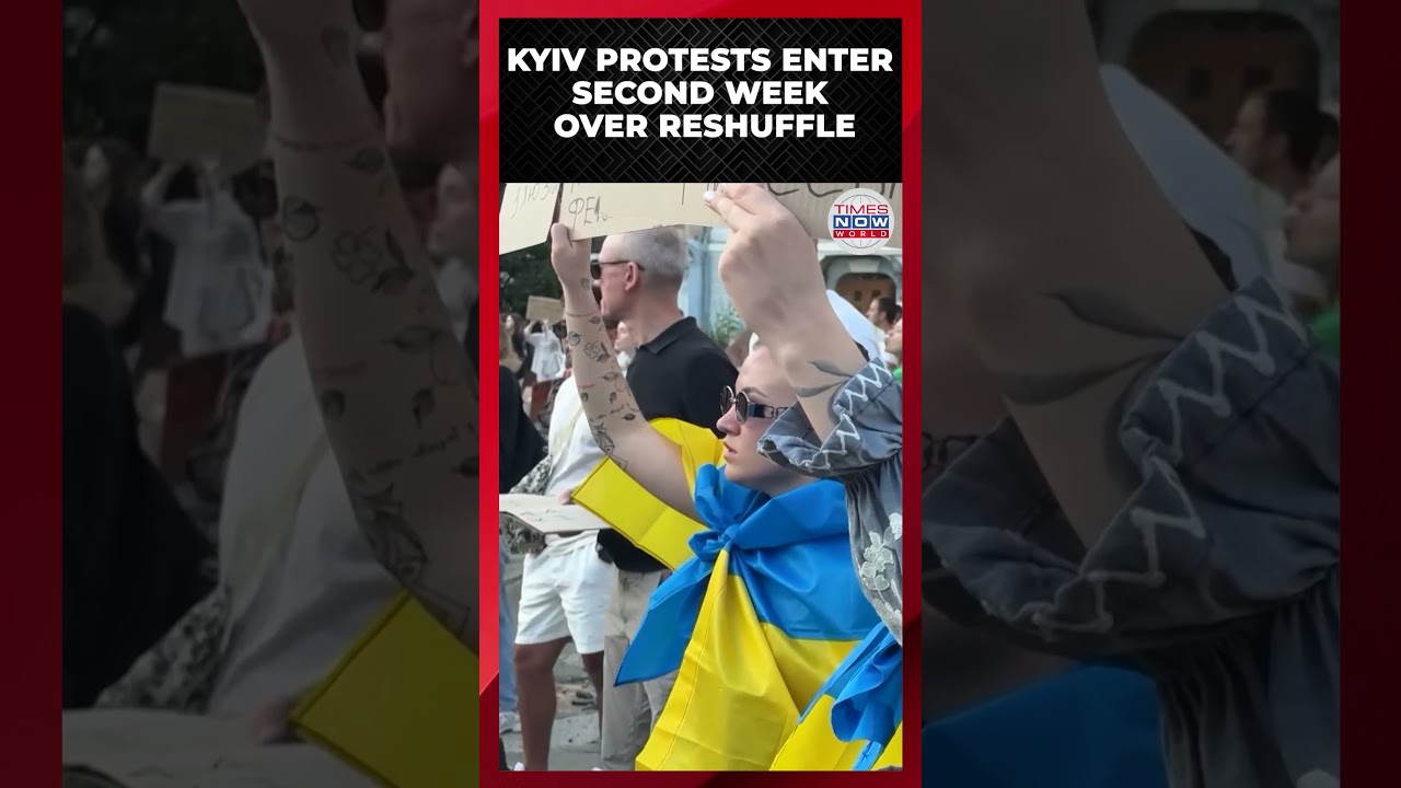 WATCH: Ukraine Protests Continue Over Fedorov's Sacking | Times Now World