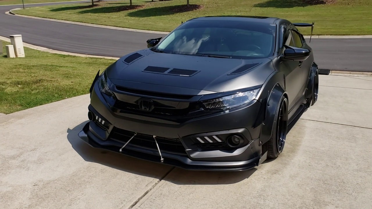 2018 Custom Wide Body Honda Civic EX-T