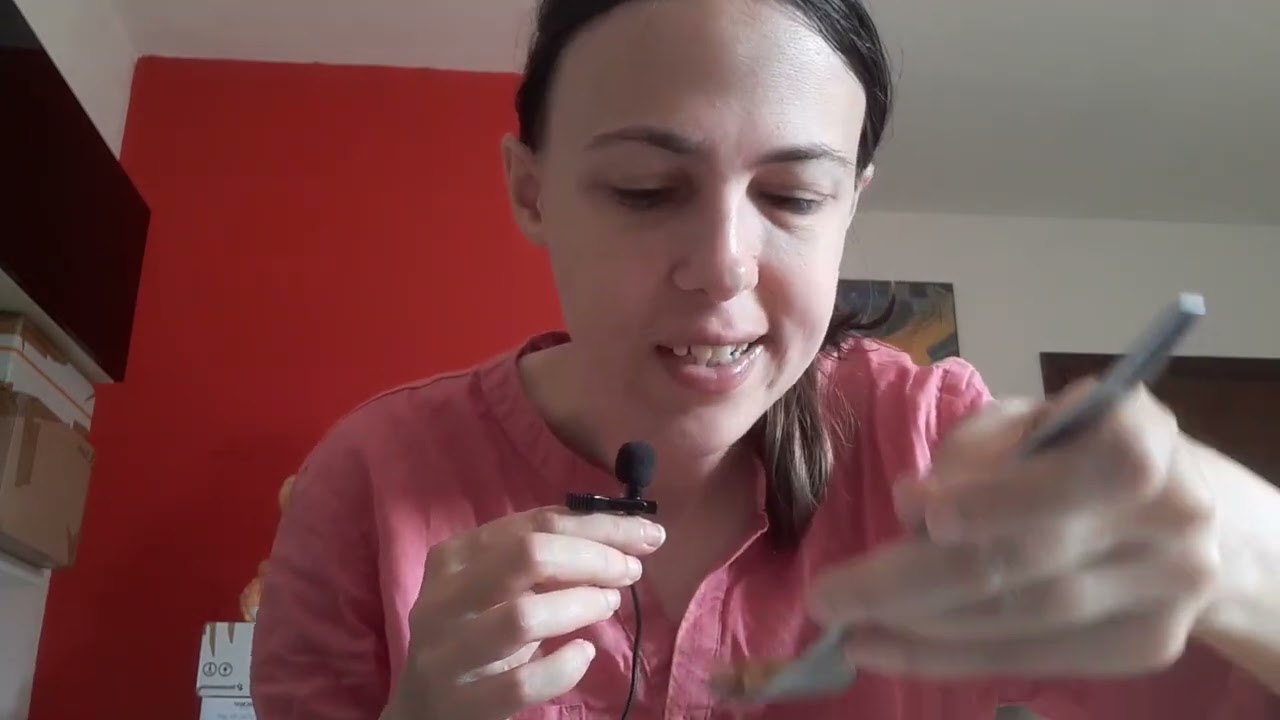 Mukbang Pasta piselli e prosciutto! ASMR ITA