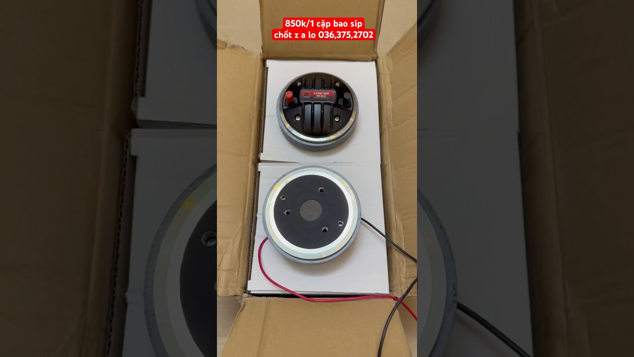 loa treble 450 pif, model pif45-c, từ 120 coil 45 dẹt, ren bắt ốc, z a lo 036,375,2702