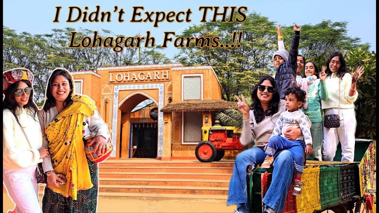 This Place Doesn’t Feel Like Gurgaon! 😍 Lohagarh Farms Family Trip