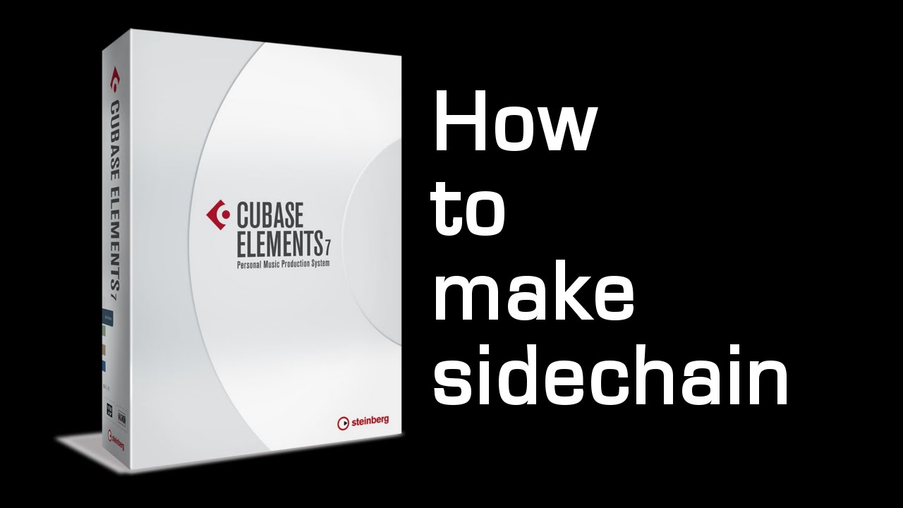 Sidechain in Cubase 7 ELEMENTS - Midi learn method.