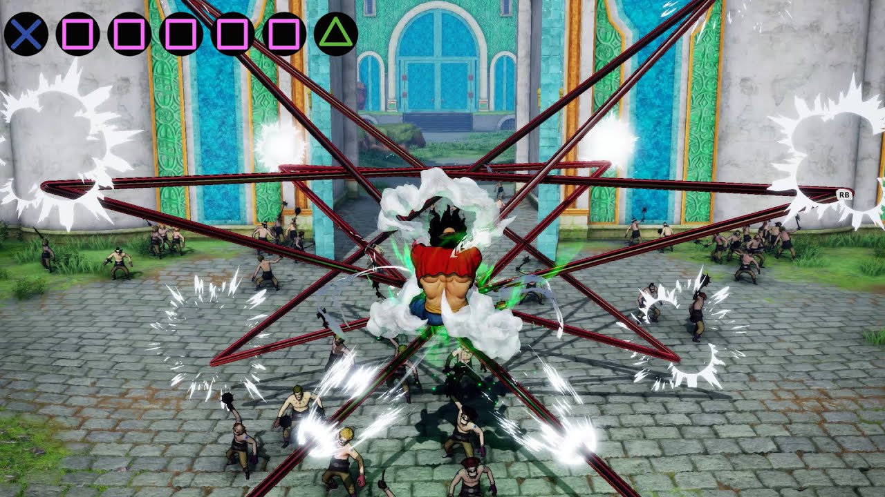 One Piece Pirate Warriors 4 - Luffy Gear 4 (Snakeman) Complete Moveset