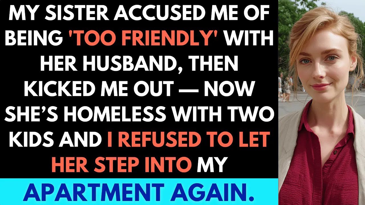 My Sister Kicked Me Out Over Fake Accusations—Now She’s Homeless and Wants to Live With Me