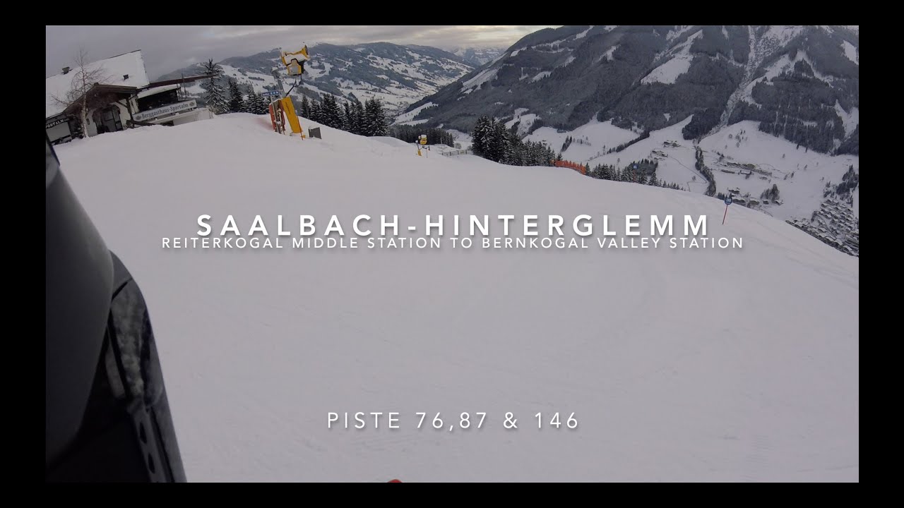 SAALBACH HINTERGLEMM REITERKOGAL TO BERNKOGAL   HD 1080p