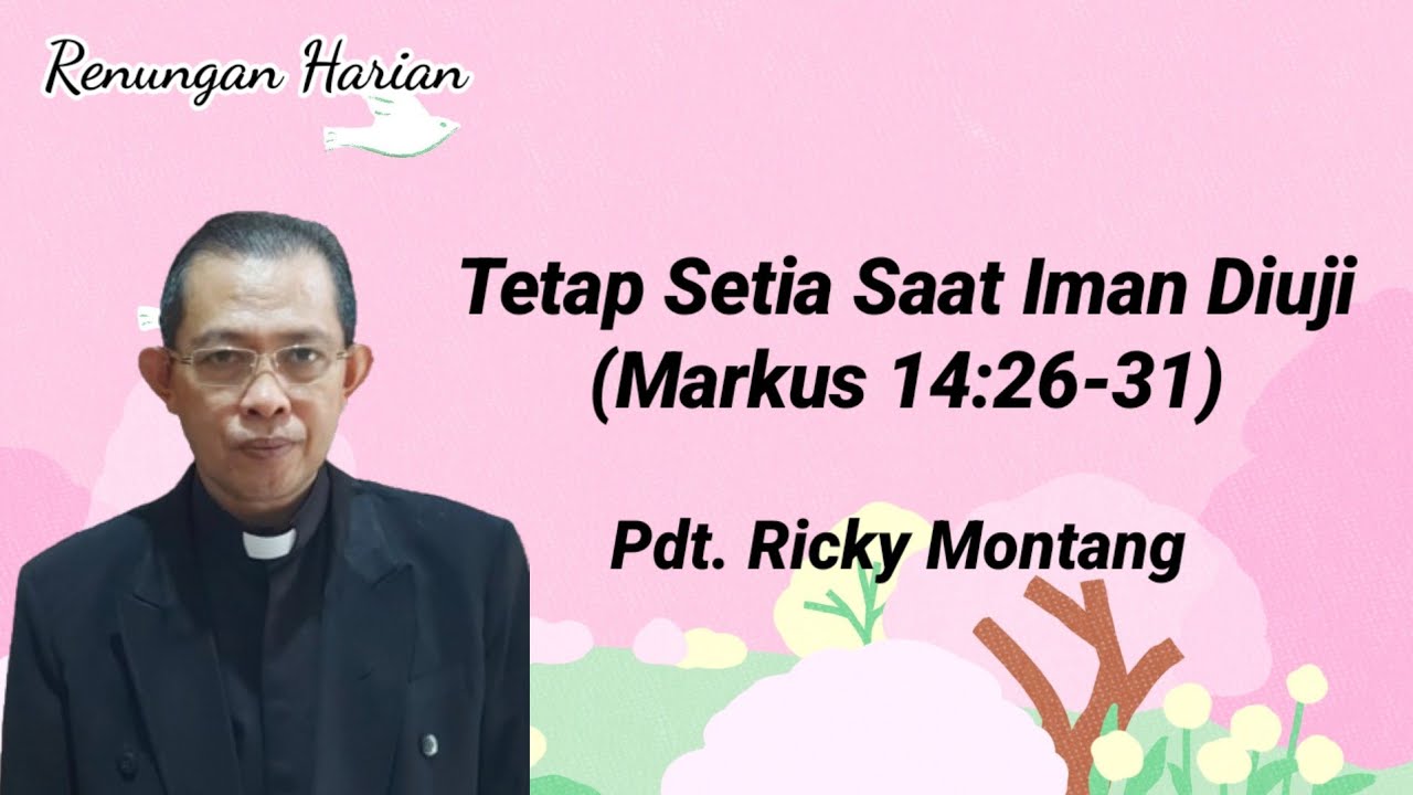 Tetap Setia Saat Iman Diuji