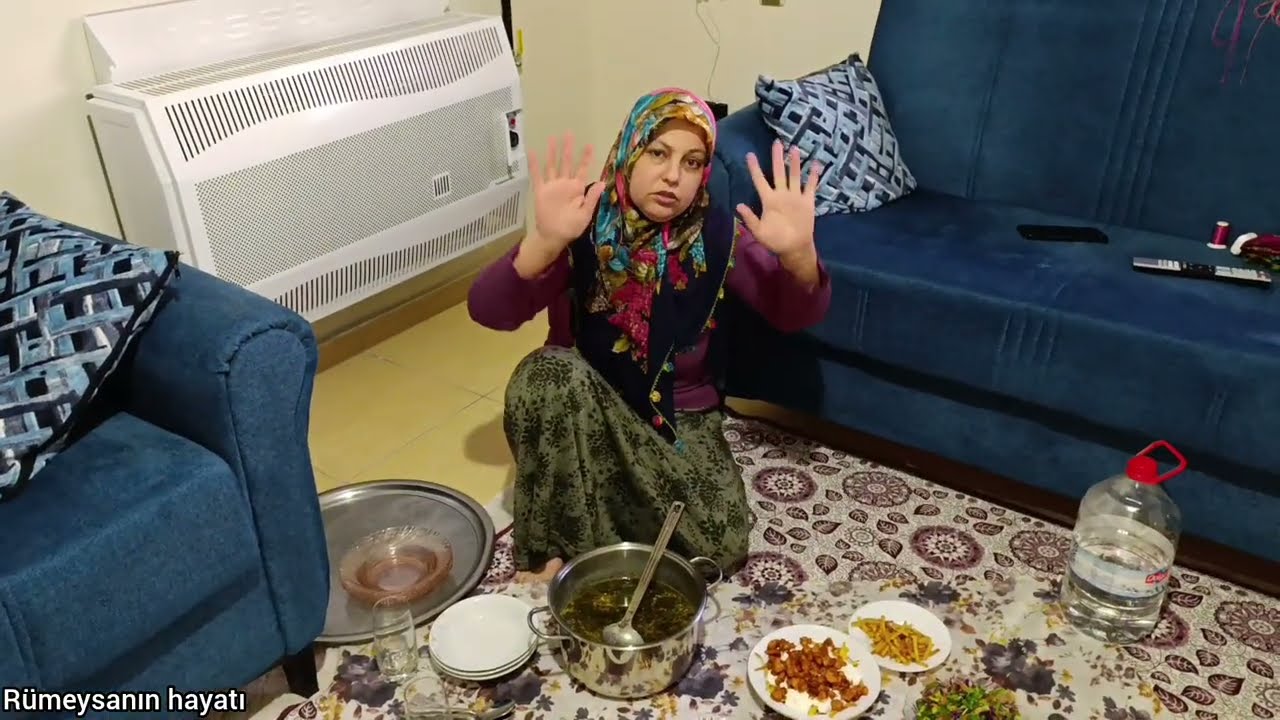 BUGÜN İLK DEFA Bİ YEMEK YAPTIM TADINA DOYAMADIK İFTAR YEMEĞİ 