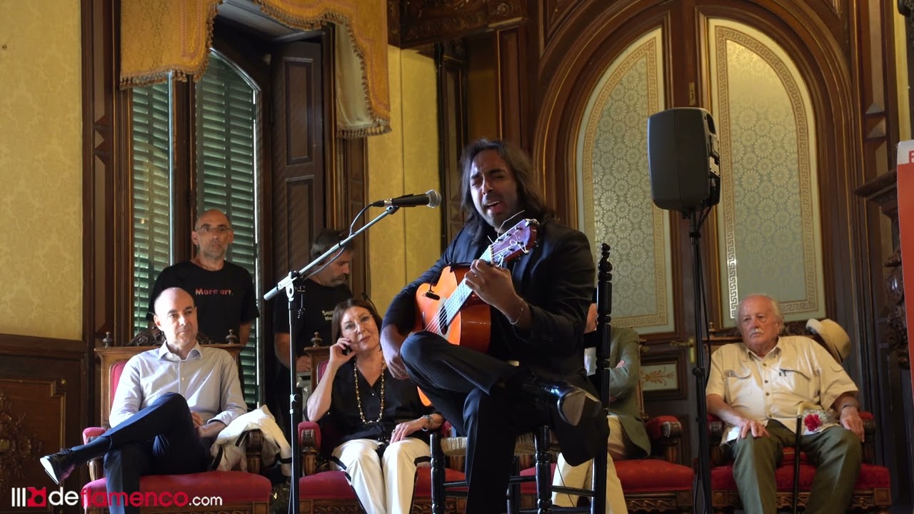 Carlos de Jacoba en la entrega de los Galardones Flamenco on Fire