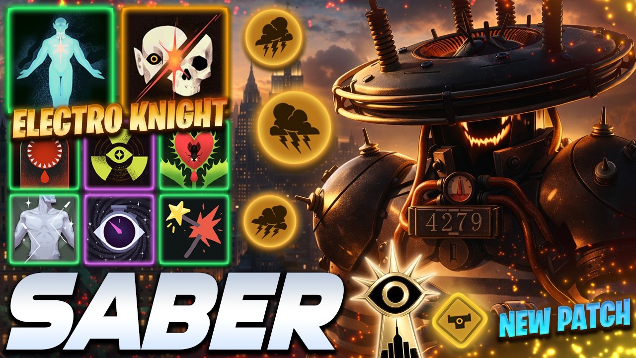 [NEW PATCH] Saber Seven ELECTRO KNIGHT - Deadlock Pro Gameplay & Guides [Watch & Learn]