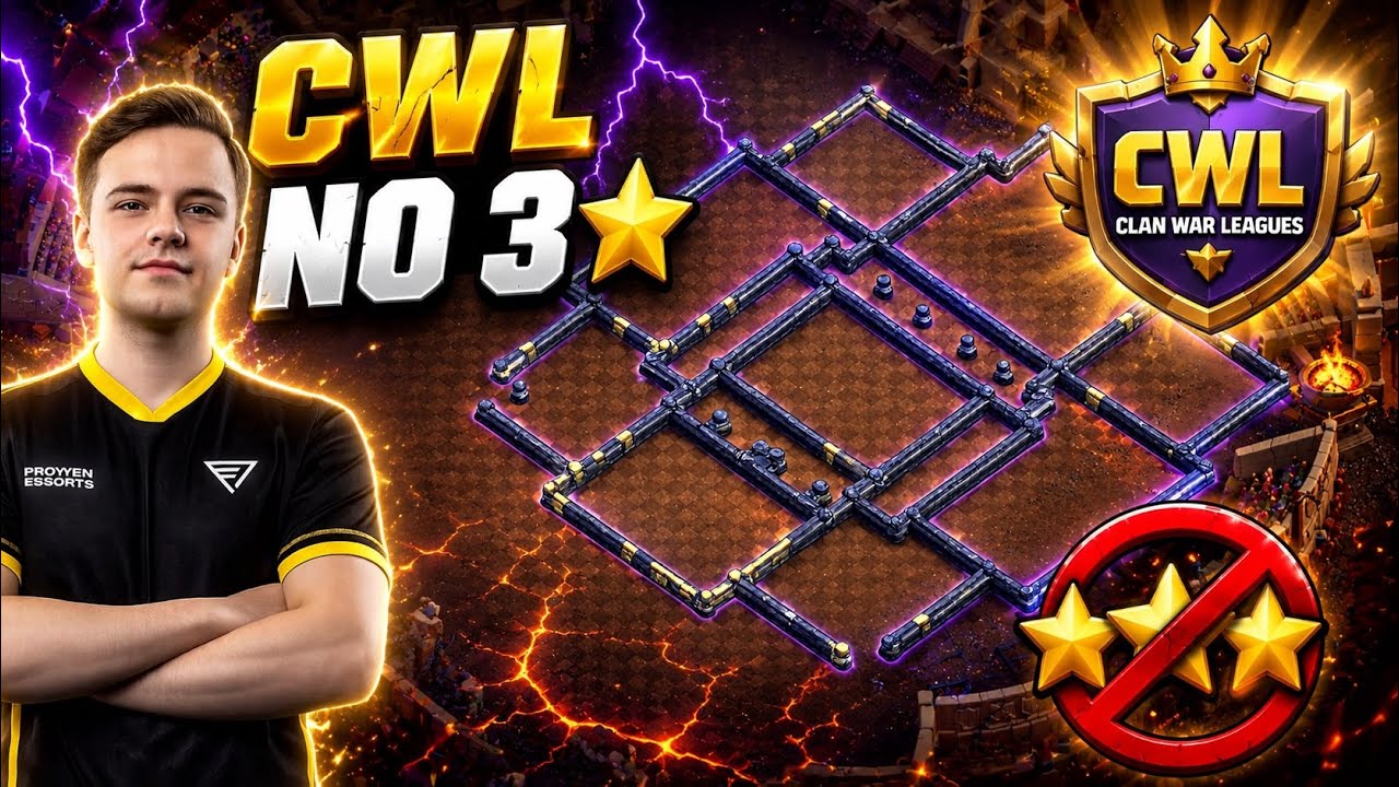 Best TH18 CWL War Base 2026 🔥 No One Can 3 Star! | Copy Link