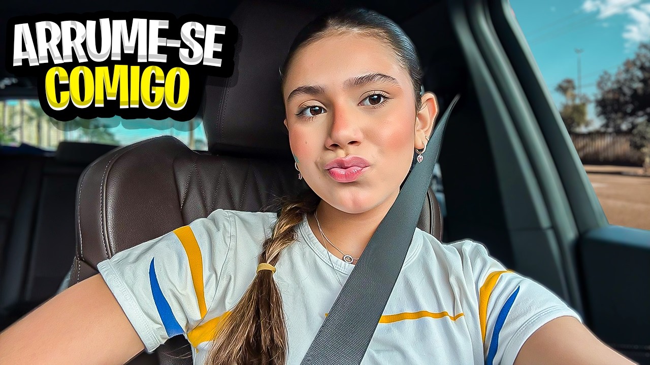 MINHA ROTINA PARA IR À ESCOLA 🎒✨ ARRUME-SE COMIGO