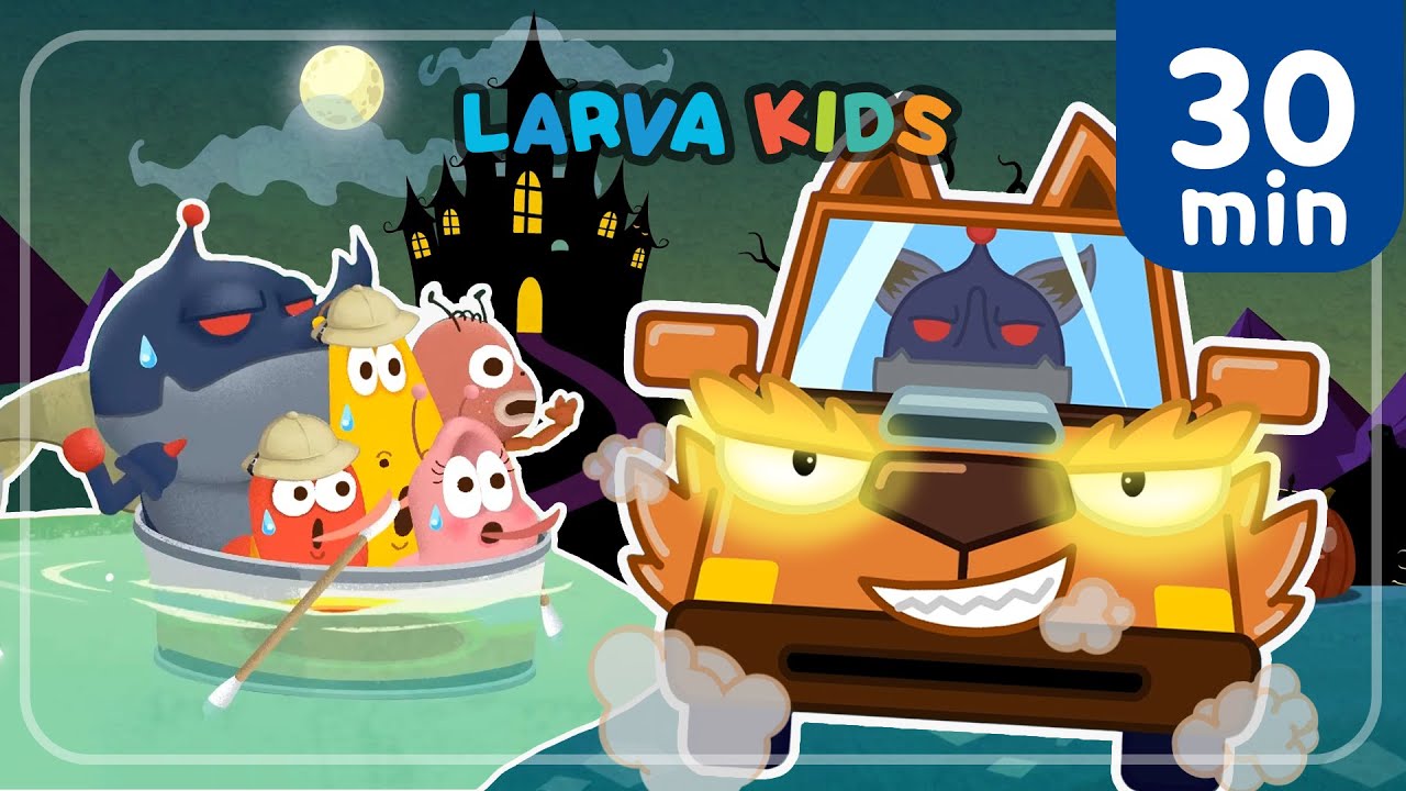 Car Collection+ㅣBEST Popular  Nursury rhymes 30minㅣburr-burr Ride SongsㅣLarvaKids Official