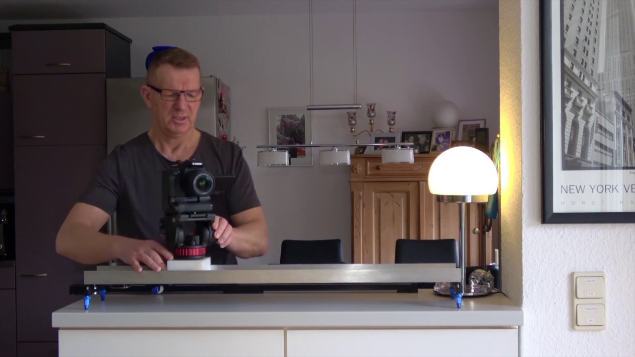 Kamera  Slider Eigenbau für 20 Euro