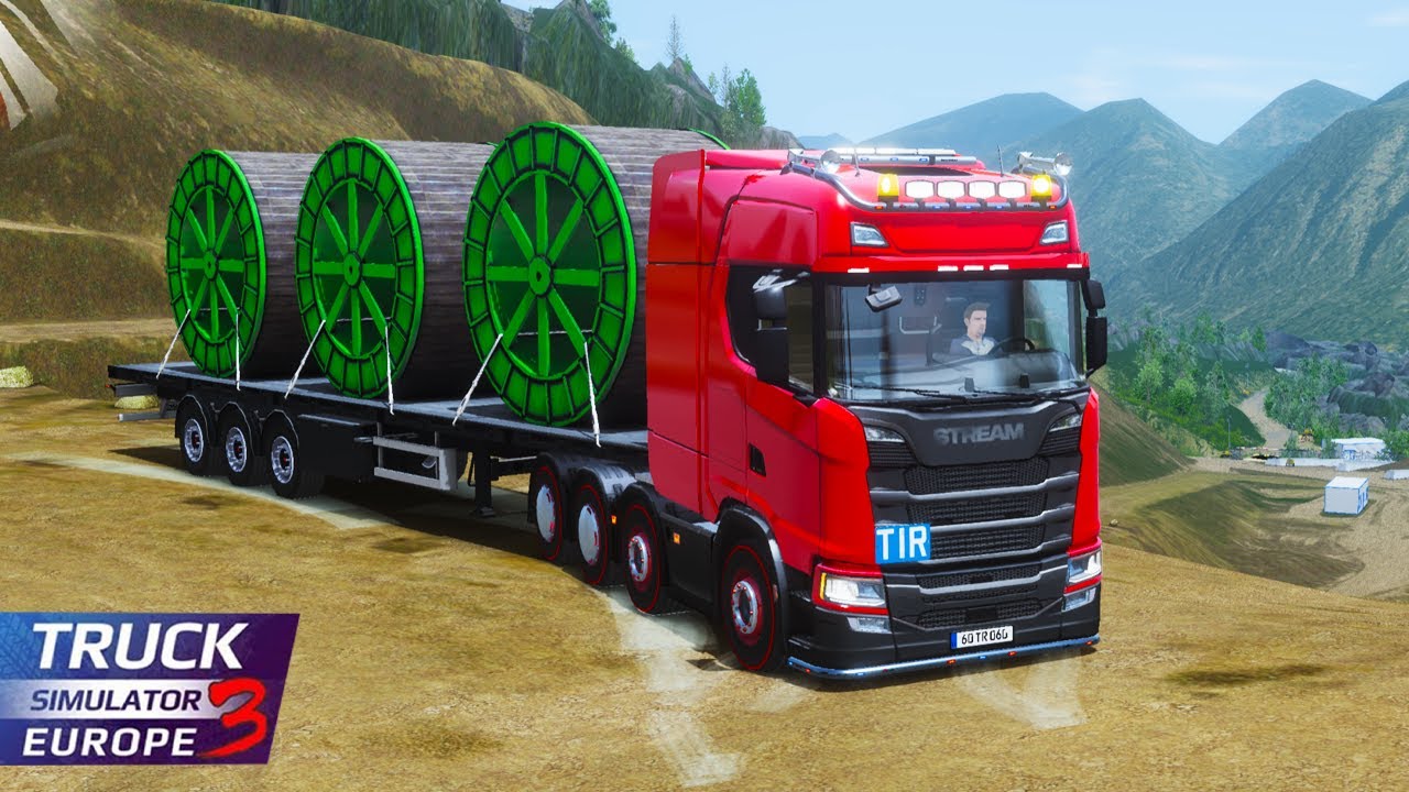 Scania ile Maden Yolu Baya Eğlenceli Oldu !!! Truckers Of Europe 3