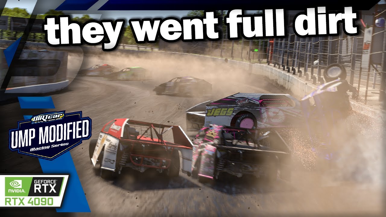 Модификации UMP - Huset's Speedway - геймплей iRacing Dirt