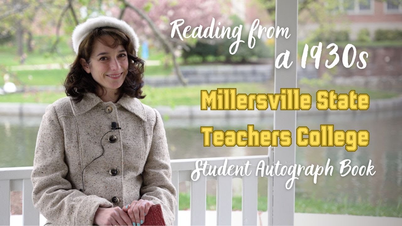 Evelyn's Millersville University Autograph Book 1929-1931