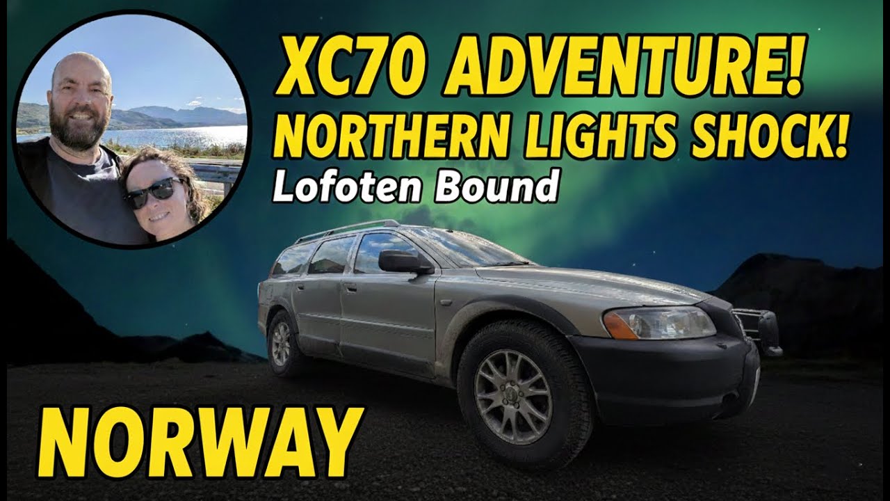 20-летний Volvo встречает 30-градусное солнце и северное сияние! Путешествие по Норвегии на Лофот...