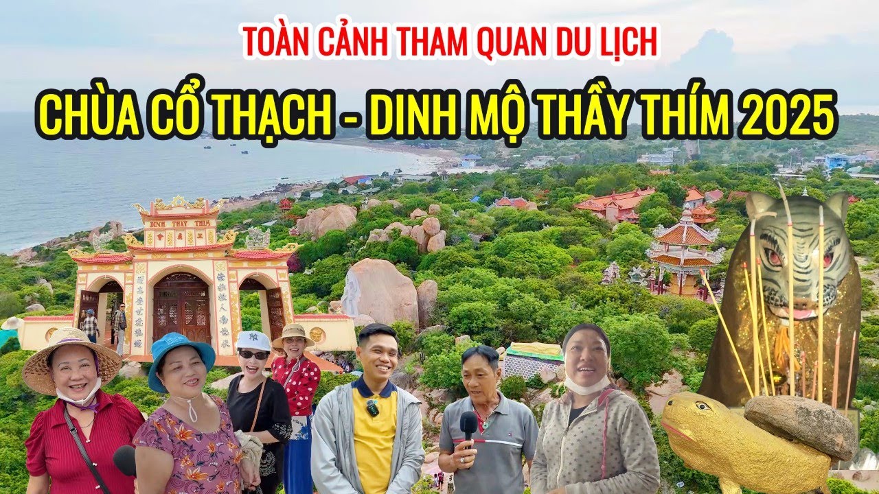 Du Lịch Tâm Linh Chùa Cổ Thạch - Dinh Mộ Thầy Thím 2025 | Chùa Linh Sơn Cổ Tự Vĩnh Hảo | SaLa TV