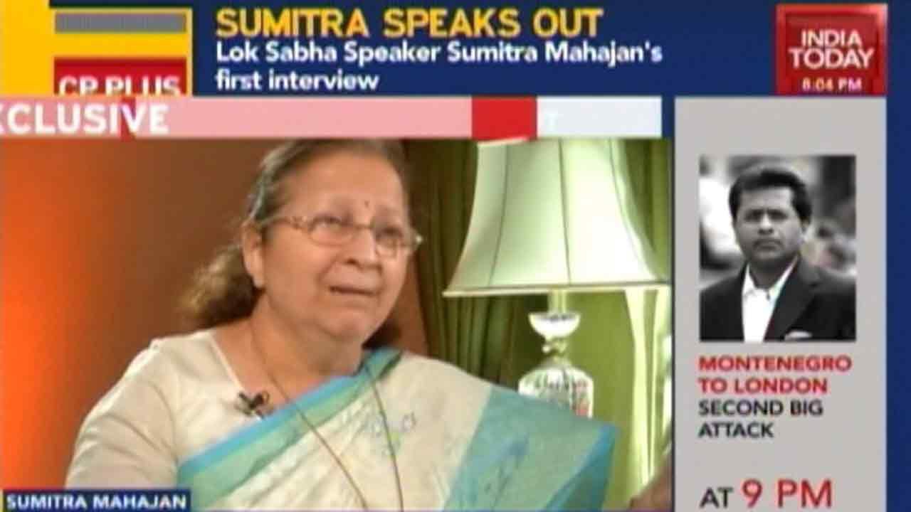 To The Point: Speaker Sumitra Mahajan On The Monsoon Session 'Washout'