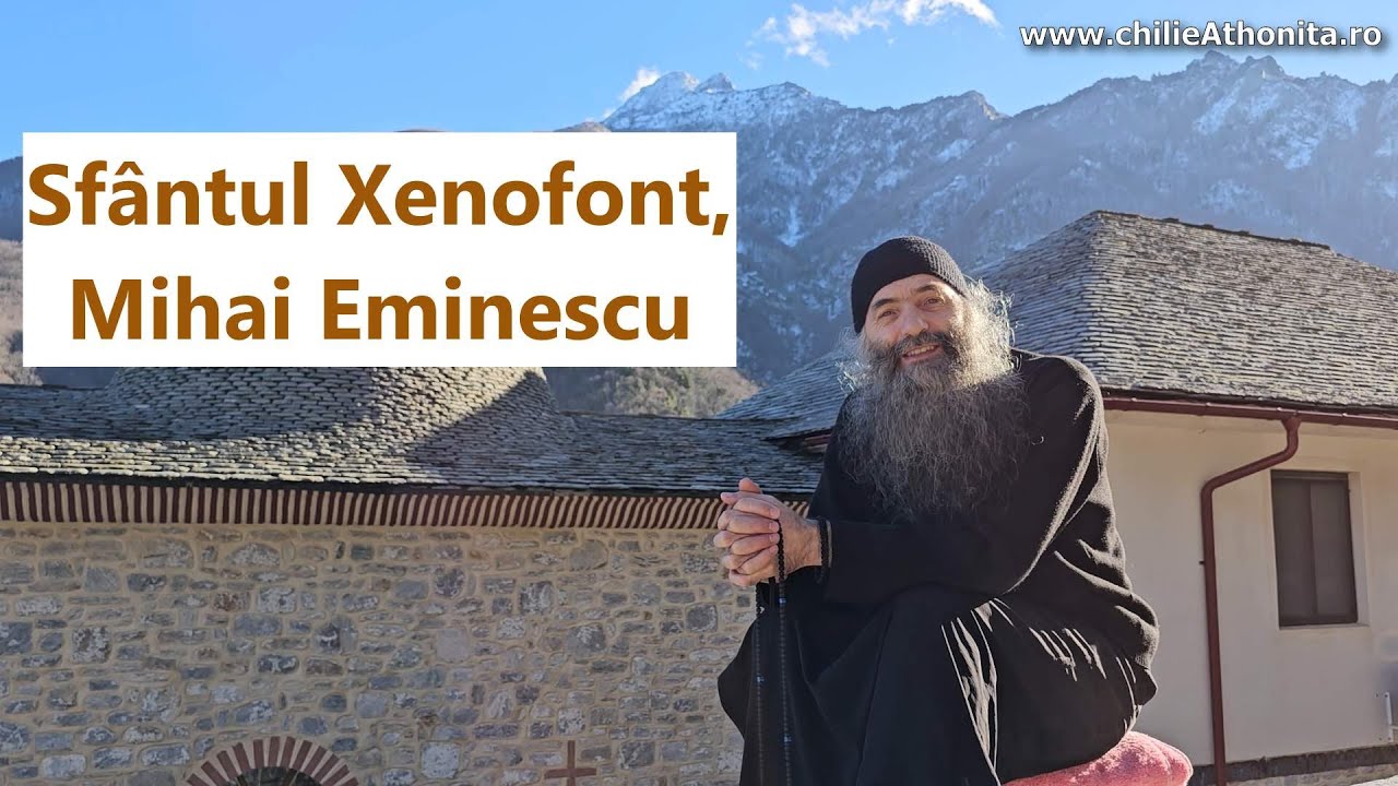 Sf Xenofont, Mihai Eminescu - p. Pimen Vlad