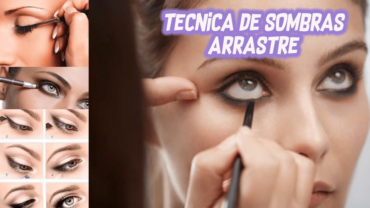 TECNICA DE SOMBRA DE OJOS  (ARRASTRE) FULL TUTORIAL