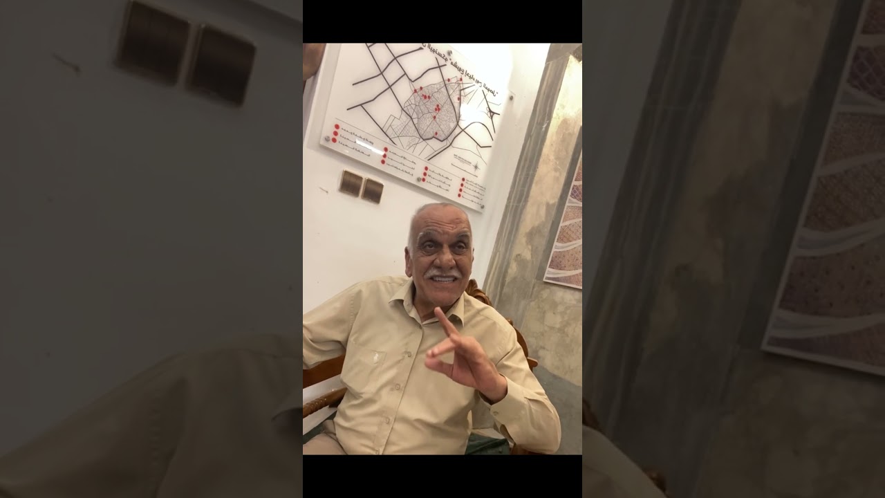 لقاء عفوي وسريع مع الدكتور الفنان الموصلي الكوميدي نجم الدين عبدالله وقدم نصيحة مهمة للممثلين الشباب