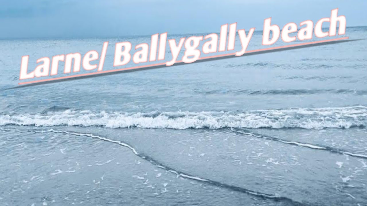 Trip to Larne / Ballygally Beach #northernireland #Ballygallybeach