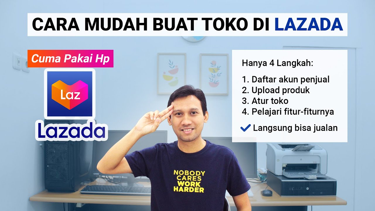 Cara Mudah Buat Toko di Lazada | Cara Buka Toko di Lazada Terbaru 2023