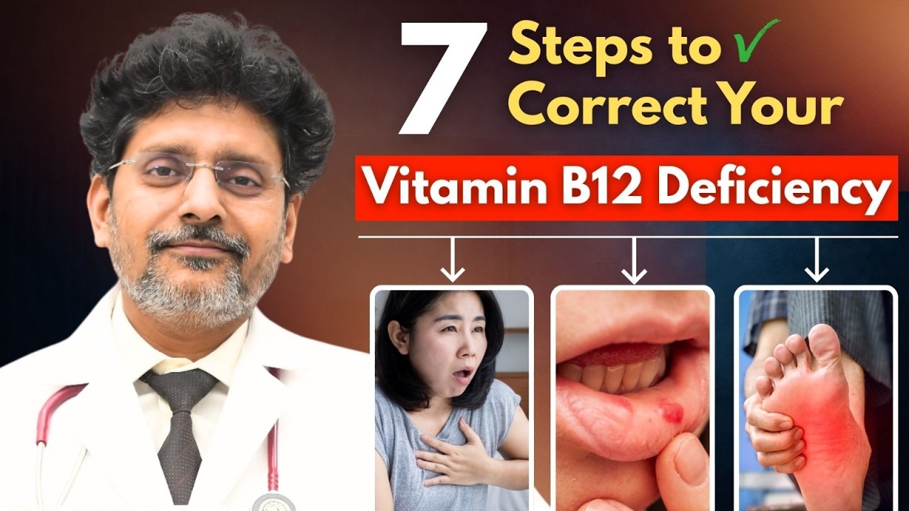 How to Fix Vitamin B12 Deficiency Naturally | Dr Rohit Gupta